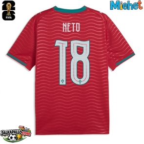Portugali Pedro Neto #18 Kotipaita MM-kisat 2026 Lyhythihainen